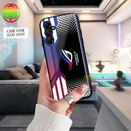 HP Samsung A05S Case - Latest Motif Softcase Glass Shiny New Case Glossy casing Samsung A05Shp [GRO 