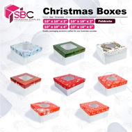 Printed Christmas Boxes 10x10x2 / 10x10x3 / 10x10x4 / 10x10x5