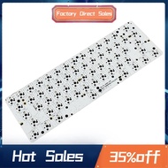 GK61 Mechanical Keyboard PCB Motherboard Hot Plug GH60RGB Music Rhythmized Wired Wireless White Easy