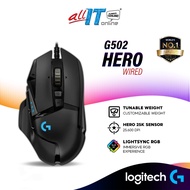 Logitech G502 HERO High Performance Wired Gaming Mouse | HERO 25K Sensor | 25,600 DPI | LIGHTSYNC RG