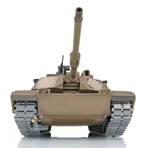 Heng Long RC Tank 1/16 TK7.0 Customize 3918 M1A2 Abrams 360° Turret Barrel Recoil BB Shooting Childr