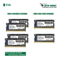 Whalekom laptop Memory DDR4 RAM 8GB/16GB 2666Mhz 3200Mhz DDR5 8gb/16gb 5600Mhz Ram SODIMM Memory Ram