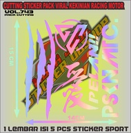 cutting sticker pack kekinian cakar motor racing