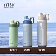 Tyeso Tumbler 600/750/900ml Thermos Bottle 304 Stainless Steel Bottle Flask Thermos Large-Capacity T