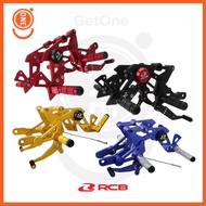 RCB S1 LC135 V2-V7 LC4S LC5S RACING FOOTREST SET FRONT REAR CNC ALLOY FOOTREST SET