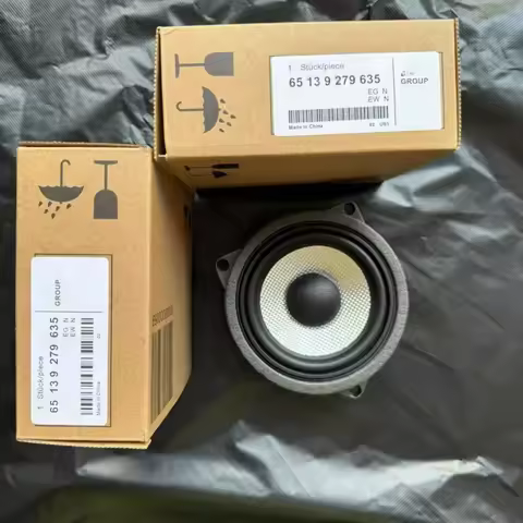 4.5 Inch 635 Midrange Speaker BW Audio Upgrade For BMW F10 F11 F30 F32 F34 F01 F02 E90 E60 3 5 7 Ser