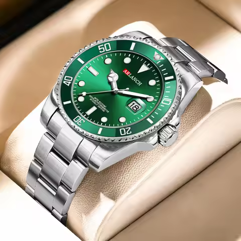 ARLANCH 305 Luxury Business Men's Quartz Watch Multi functional Calendar Night Light Waterproof Men'