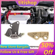 Titishop Oil Pump Chain Tensioner Guide Kit  13450 PNA 004 13460 PNC Replacement Solid Structure for