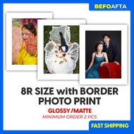 FUJIFILM Photo Print 8R with Border - Cuci Gambar 8R - Print - Digital Photo Print