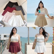 Talent Big Size Thailand High Waist Short Skirt Pants(Free Size XL-3XL 32-40Inch)大码西装高腰裤裙