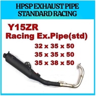 HYPERSPEED HPSP EXHAUST STD RACING Y15 Y15ZR 32X35MM, 35X35MM, 35X38MM