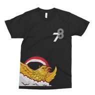 T-shirt Garuda: Hari Kemerdekaan 17 Agustus Baju Kaos Pria dan Wanita
