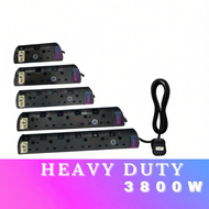𝐇𝐄𝐀𝐕𝐘 𝐃𝐔𝐓𝐘 Extension Socket Multiple Plug Adaptor Trailing HEAVY DUTY SOCKET EXTANSION SOCKET PLUG S