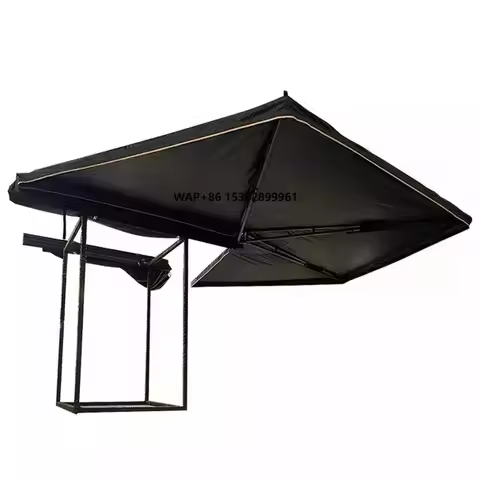 Folding Pop up Car Roof Cover Side Awning Outdoor Vehicle Tent Camping Umbrella 270 Degree Awning Ca