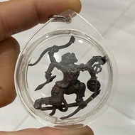 Hanuman 四手哈奴曼 LP Nuam 龙婆暖 招财斗鱼名师 Wat Pho Srichareon 佛历2552 九宝铜 制作数量999 独立编号 泰国名牌圣物💯