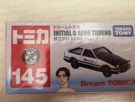 【絕版/全新未拆】Tomica 145 頭文字D AE86 TRUENO (藤原拓海)