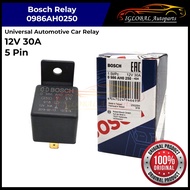 Bosch Universal Automotive Car Relay 12V 30A 5 Pin Bosch Relay - 0986AH0250