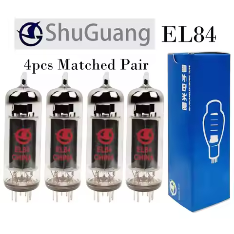 Shuguang EL84 Vacuum tube Replace EL84L 6BQ5 6P14 6N14N EL84 Electron tube HIFI Audio Valve Amplifie