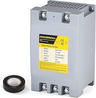 CGOLDENWALL Single Phase to 3 Phase Converter 15HP/22KW 53A 220V-240V Input/Output Digital Phase Shi
