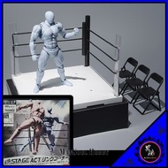限時現貨 Bandai 魂Stage 擂台 + 支架x2 + 摺椅x3 Soul Stage Act. Figure 配件