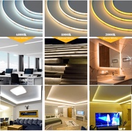 DC 12V 24V 1M-5M Dimmbare COB LED Strip Light High Density Flexible FOB COB LED Strip 320leds/m for 