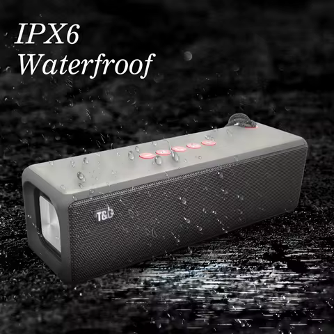 Outdoor Speaker 2400mAh Bluetooth Speaker TG271 20W Wireless Speakers Soundbar AUX TF BT USB 10W Dua