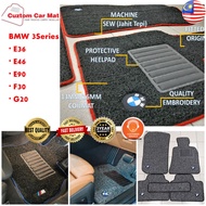 [READY STOCK][FAST DELIVERY][HIGH QUALITY] BMW 3 Series E46 E90 F30 G20 Karpet / Car Mat / Floormat 