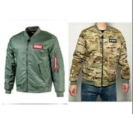 壯志凌雲式外套雙面著。L size 。top gun maverick style jacket