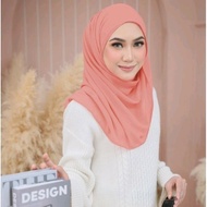 SHAWL YURI GETAH HEAVY CHIFFON / SHAWL ELASTIC BAND