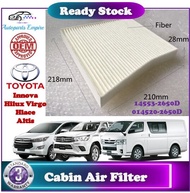 【 Toyota 】Fibre Cabin Air Filter ( Innova / Hilux Virgo / Hiace / Altis / OEM 014520-2650D 14553-265