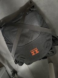 MiniMeis G4 肩膀嬰兒背帶 - 灰色/橙色