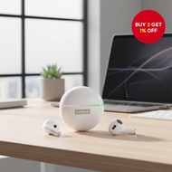 Lenovo XT97 Hi-Fi Wireless Earbuds with 20-Hour Battery, Bluetooth 5.3, and Low-Latency Gaming Mode.