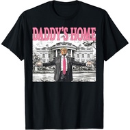 Men's cotton T-shirt Daddy's Home Trump Merchandise Shirt For Women Men Kids Gift T-Shirt Fast Shipp