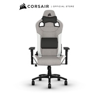 CORSAIR Chair T3 RUSH Gaming Chair — Gray/White
