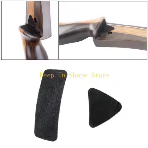 for Arrow Rest Pad Set, 2 Pieces Hunting Archery Rest for Arrow Rest Pad Adhesive Patch Recurve Bow 