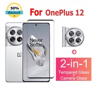 OnePlus 12 Screen Protector Tempered Glass For OnePlus 11 12 10T 9 8T Pro Nord 2T N10 N20 2 CE 2 3 Lite 5G Tempered Glass with Camera Protecto