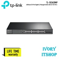 TP-Link TL-SG3428MP JetStream 28-Port Gigabit L2 Managed Switch with 24-Port PoE+ SG3428MP/ivoryitsh