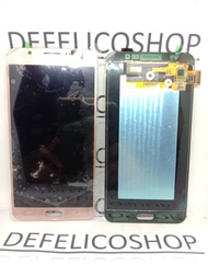 LCD TOUCHSCREEN SAMSUNG GALAXY J7 2016 J710 ROSE GOLD ORI OEM SUPER AMOLED