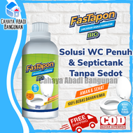 FasTapon Anti Sumbat | FasTapon BIO | Solusi WC Mampet dan WC Penuh