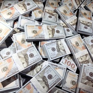 100PCS Large Copy 100$ Paper Money Bills,100PCS 11.5*4.8cm Copy $ 100 Prop For Party Games,5 Bundles