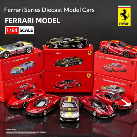 Ferrari Diecast Model Car 1/64 Scale Daytona SP3 FXX K 812 Competizione Monza SP1 Miniature Sports C