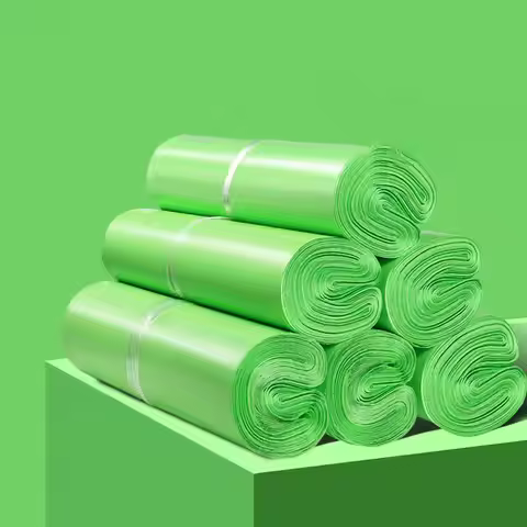 INPLUSTOP Green Mailing Bag Envelope Clothing Self Adhesive Seal Courier Bags Plastic Transport Pack