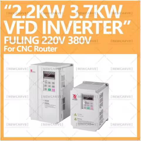2.2KW 3.7KW CNC VFD Inverter For 1.5KW 2.2KW 3KW 3.5KW Spindle Motor Fuling Variable Frequency Drive