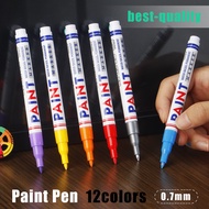 0.mm Pointed Paint Pen Car Touch-Up Paint Pen Model Repair Marker Pen Waterproof Sunscreen Non-Fade 