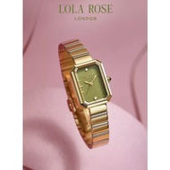 British Brand Lola Rose Lola Rose Small Cube Sugar All-Match Temperament Matcha Green Ladies Steel B