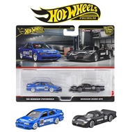 Hot Wheels Premium 2 Pack 94 Nissan Primera Vs Nissan R390 GT1