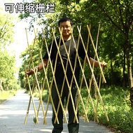 Bamboo fence garden railing outdoor bamboo pole mesh partition wall vegetable garden courtyard anti-