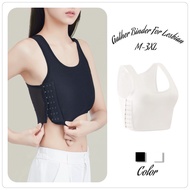 Binder Breast Gather With Side Hook Elastic Breathable For Lesbian 2 Colors