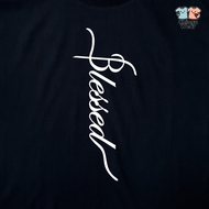 CHINGU WEAR Blessed Women Comfort Cotton T-Shirt – Baju Tshirt Harian Kapas Selesa (Size 2XS - 2XL)