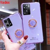 OPPO A17 A57 A77 4G 2022 A57 A77 5G Reno 8 Pro Pro+ 8 4G 7 4G 7Z 8Z 7Z 7 8 Lite Stand Silicone Cover